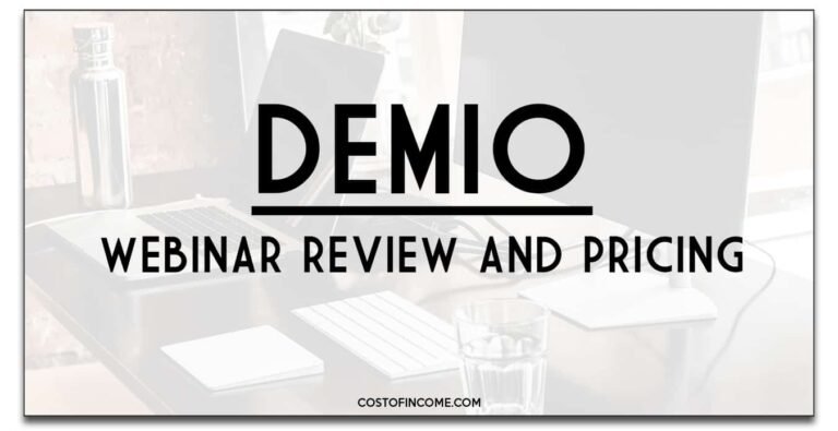 Demio Review, Guide And Pricing [2024]