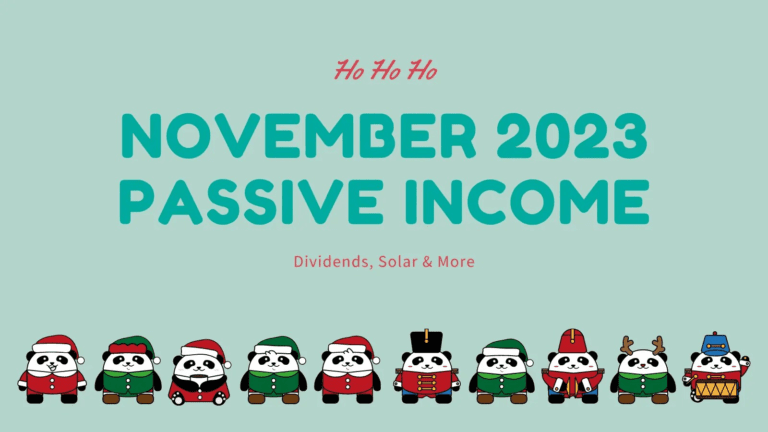 Passive Income November 2023 – 6 Dividend Increases!