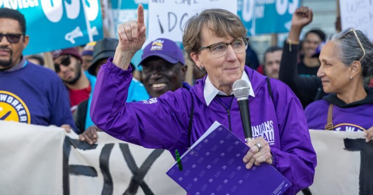 The President Of The Powerful Service Workers Union Will Resign