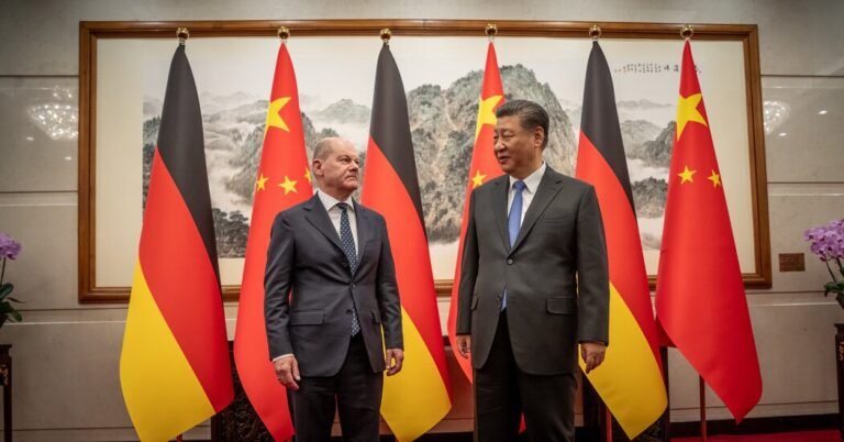 German Leader Olaf Scholz Is Walking A Fine Line In