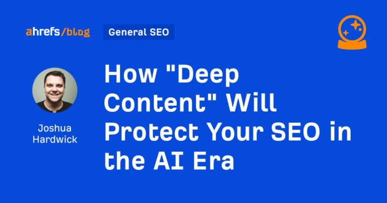 How "deep Content" Will Protect Your Seo In The Age
