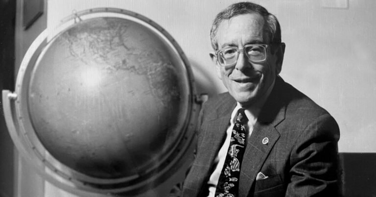 Richard Benedict, Negotiator Of Landmark Ozone Treaty, Dies At 88