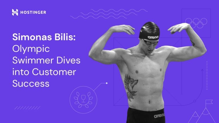Simonas Bilis: The Olympic Swimmer Dives Into Customer Success